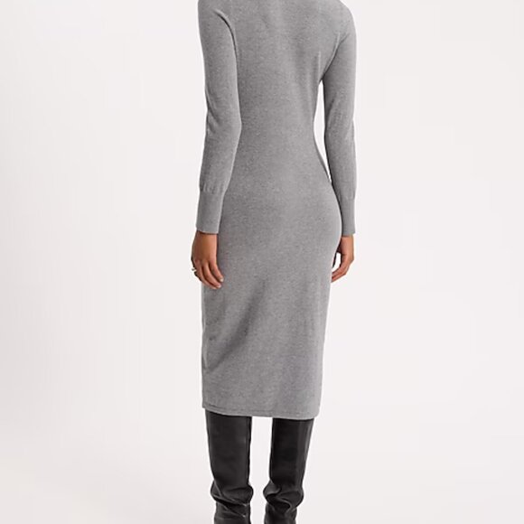Forever21 Plus Long Sleeve Turtleneck Midi Sweater Dress - Picture 3 of 3